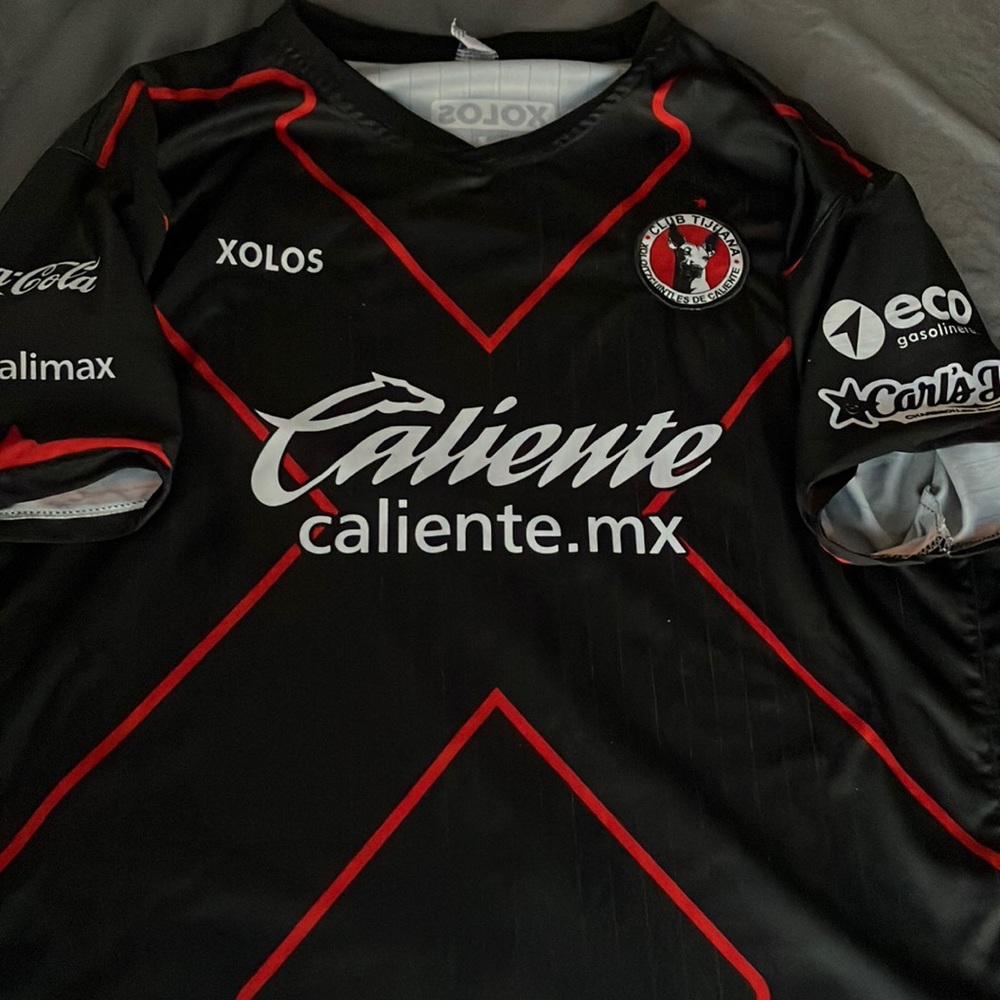 Club Tijuana Xolos Liga MX Mexican Soccer Jersey